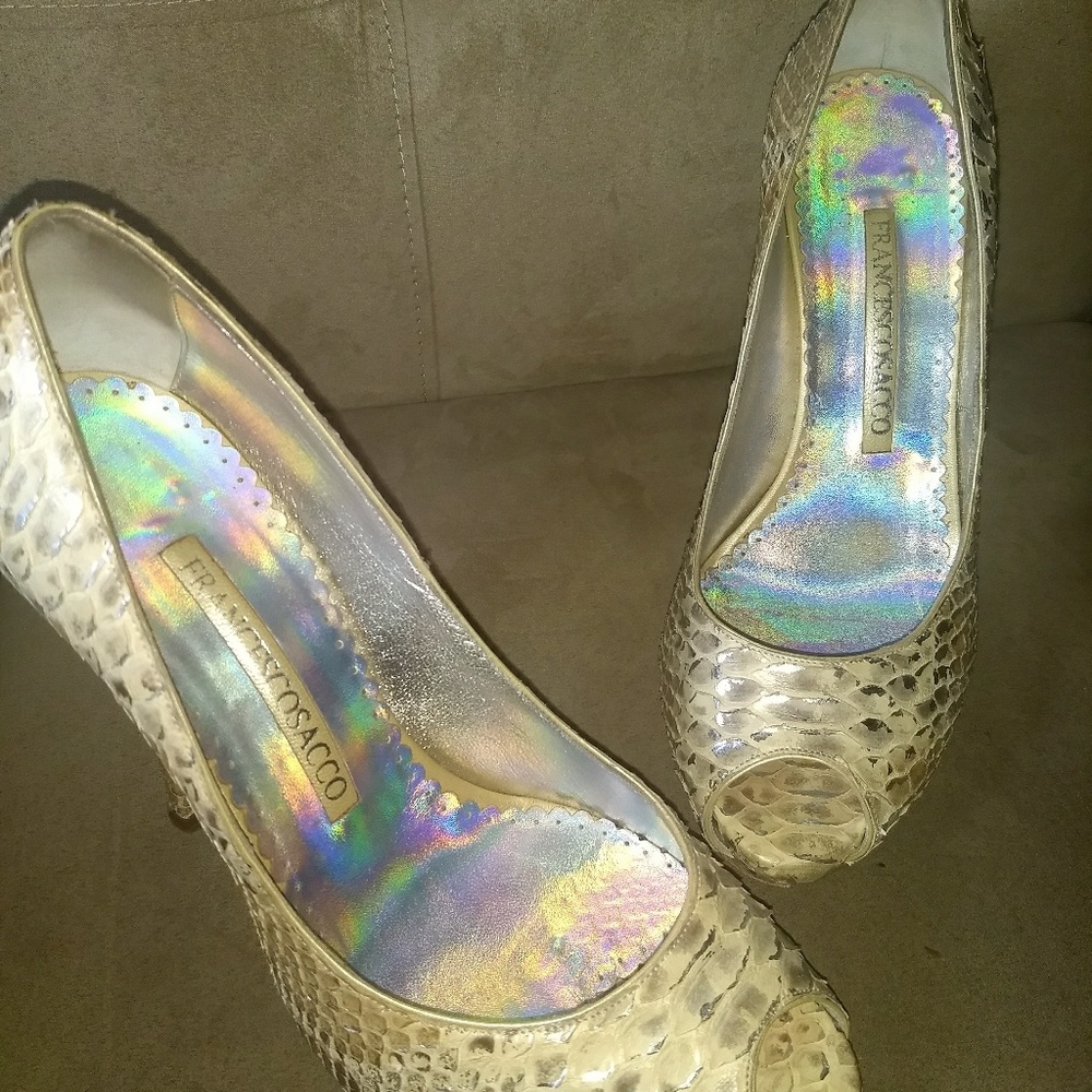 Snakeskin Francescosacco Heels - Picture 7 of 7